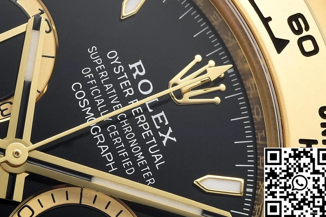 M126518 Daytona Cosmograph Black Rolex Clean Bezel Factory 0707